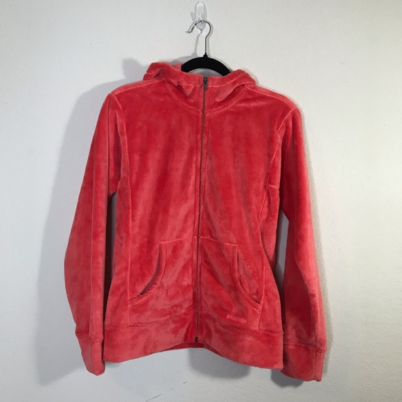 Patagonia Tops - Patagonia pink fur zip jacket